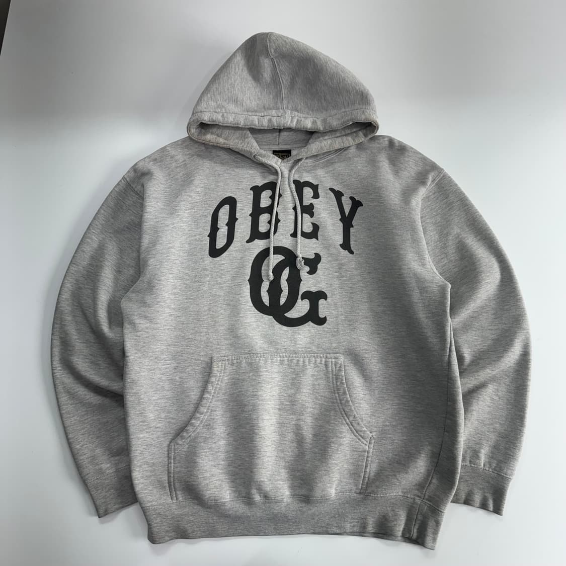 Obey 오베이 그레이 후드티 상품이미지3