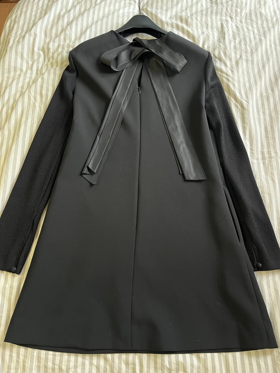 Lucky chouette Black mini dress(36) 상품이미지2