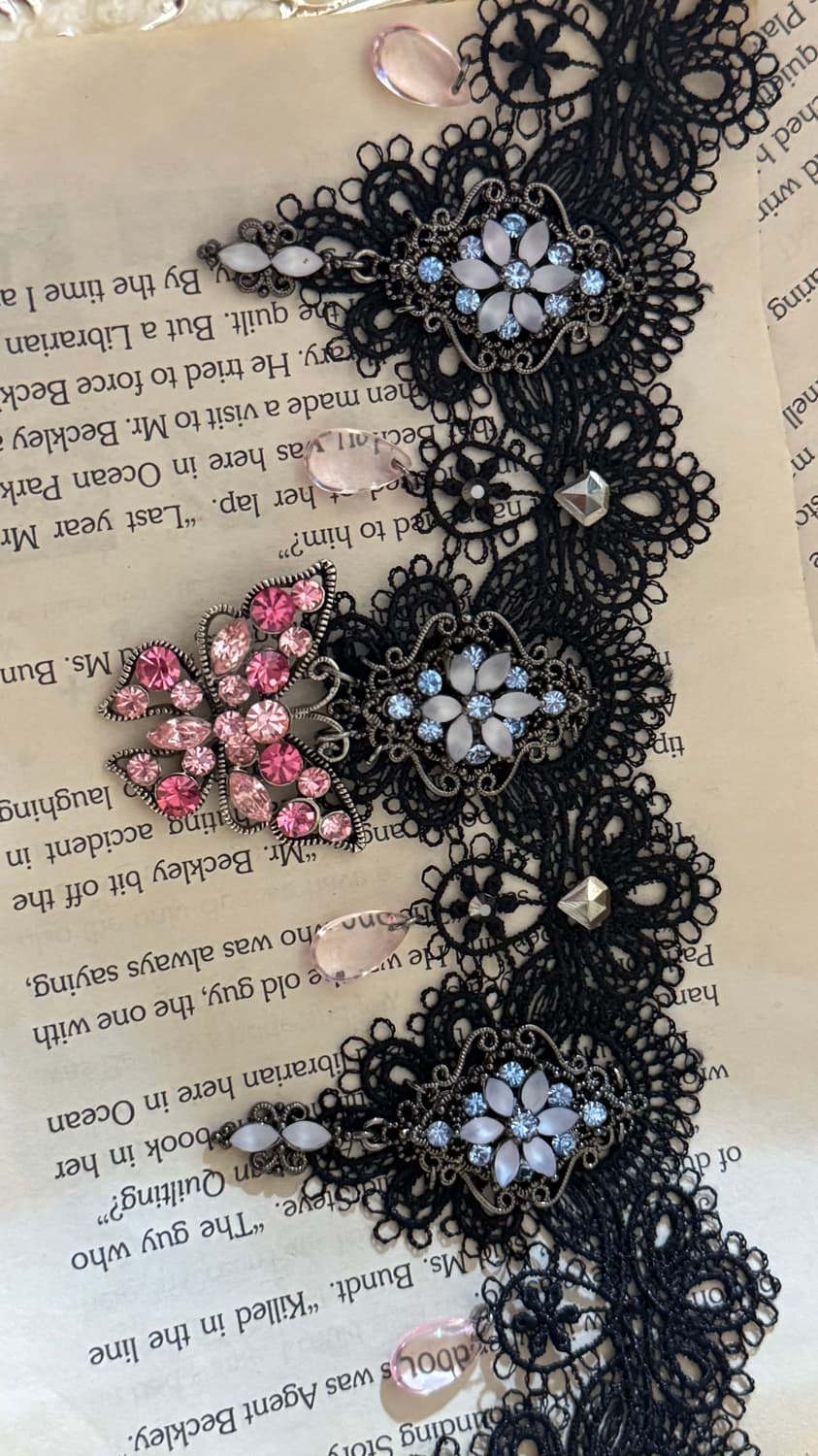 나비 초커 상품이미지1