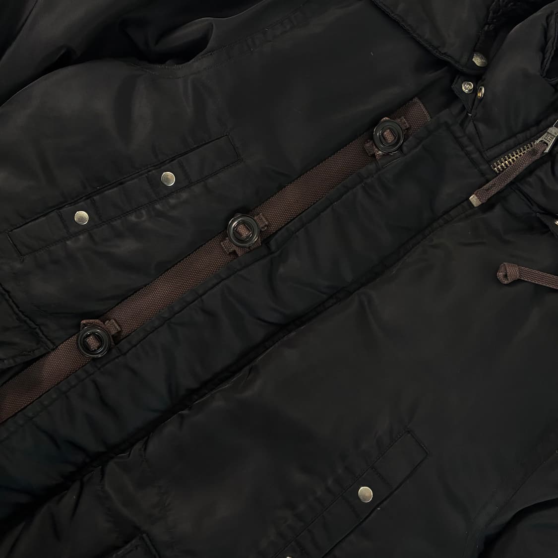 Polo  폴로 진스 컴퍼니 블랙 나일론 헤비 아크틱 파카 다운 자켓   상품이미지3