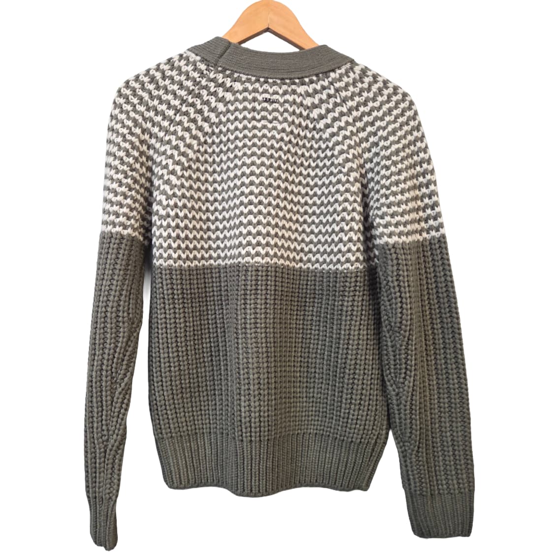 G-STAR그레이/화이트 배색 니트 스웨터(S/M) 상품이미지2