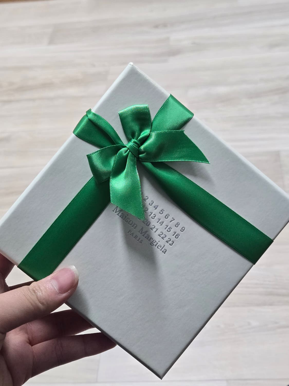 메종마르지엘라 스치티 카드지갑 다크그린 상품이미지6