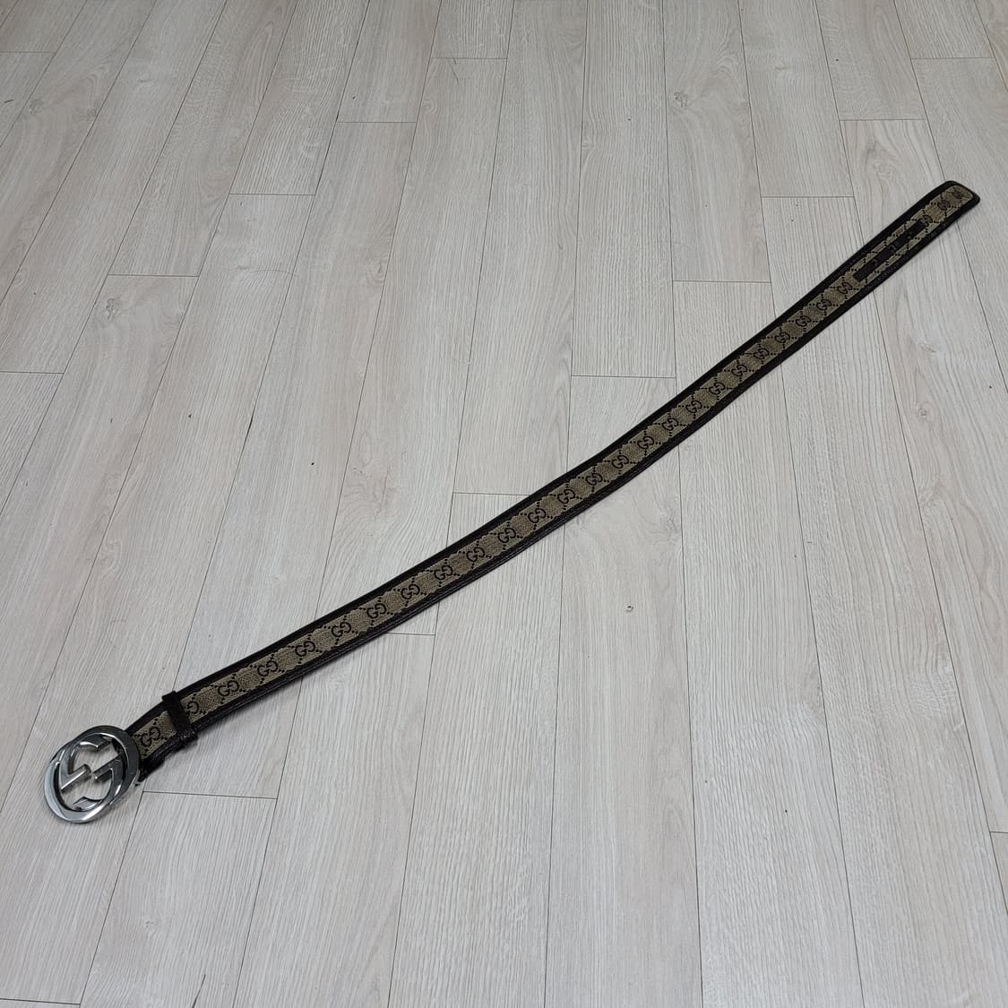 정품 구찌 GG 로고 벨트 100/40 상품이미지5