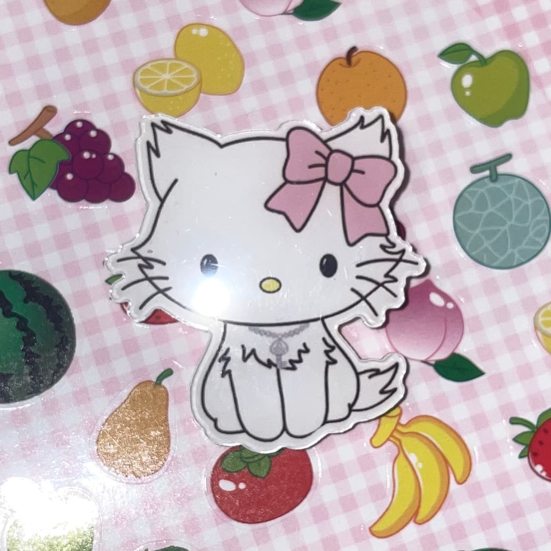 챠미키티 아크릴 클립  상품이미지2