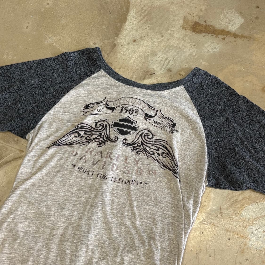 M 할리데이비슨 여성용 그래픽 반팔티셔츠 상품이미지1