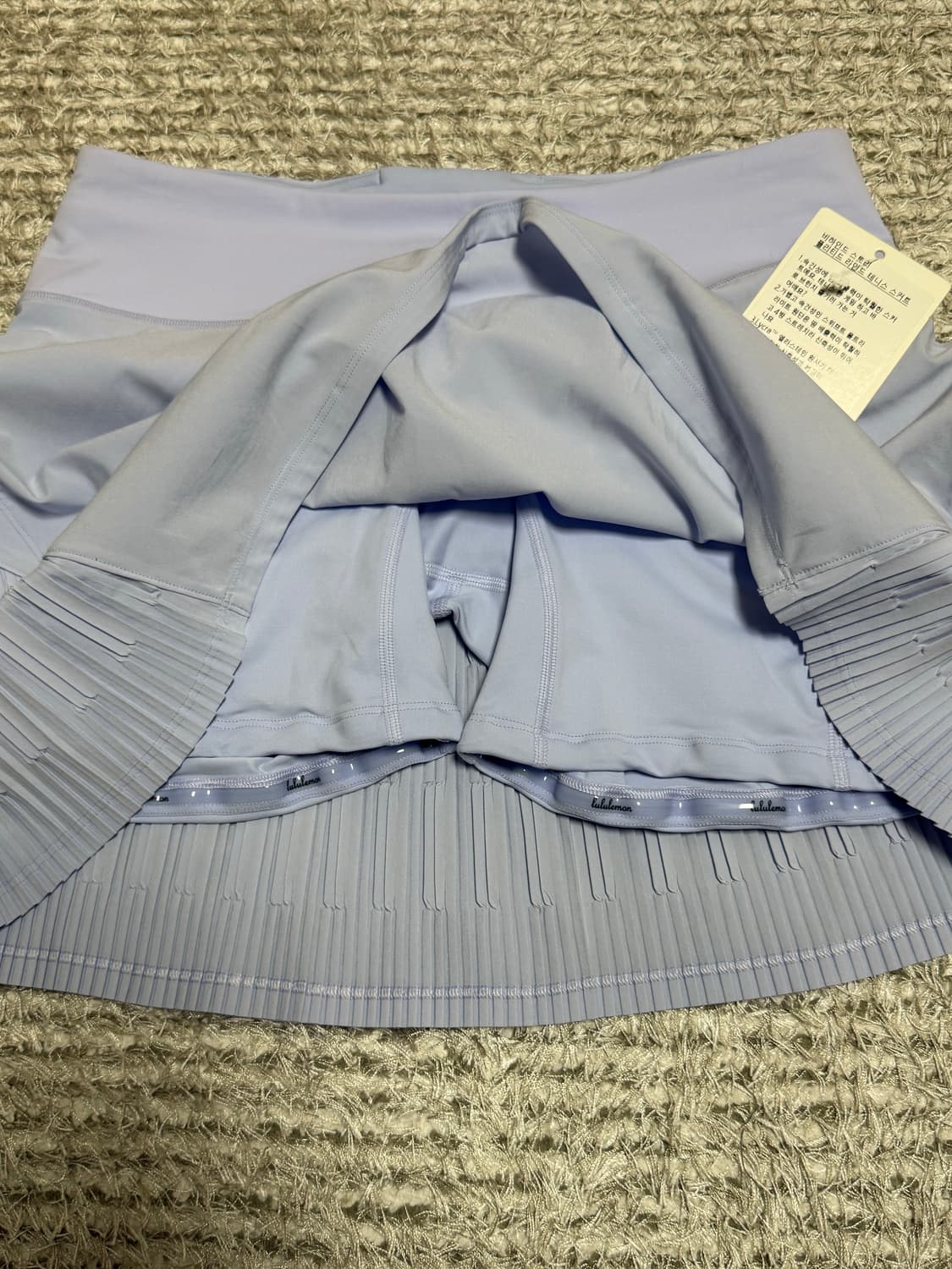 (택o 미착) 룰루레몬 테니스 스커트 라벤더 6 170/68A 상품이미지3