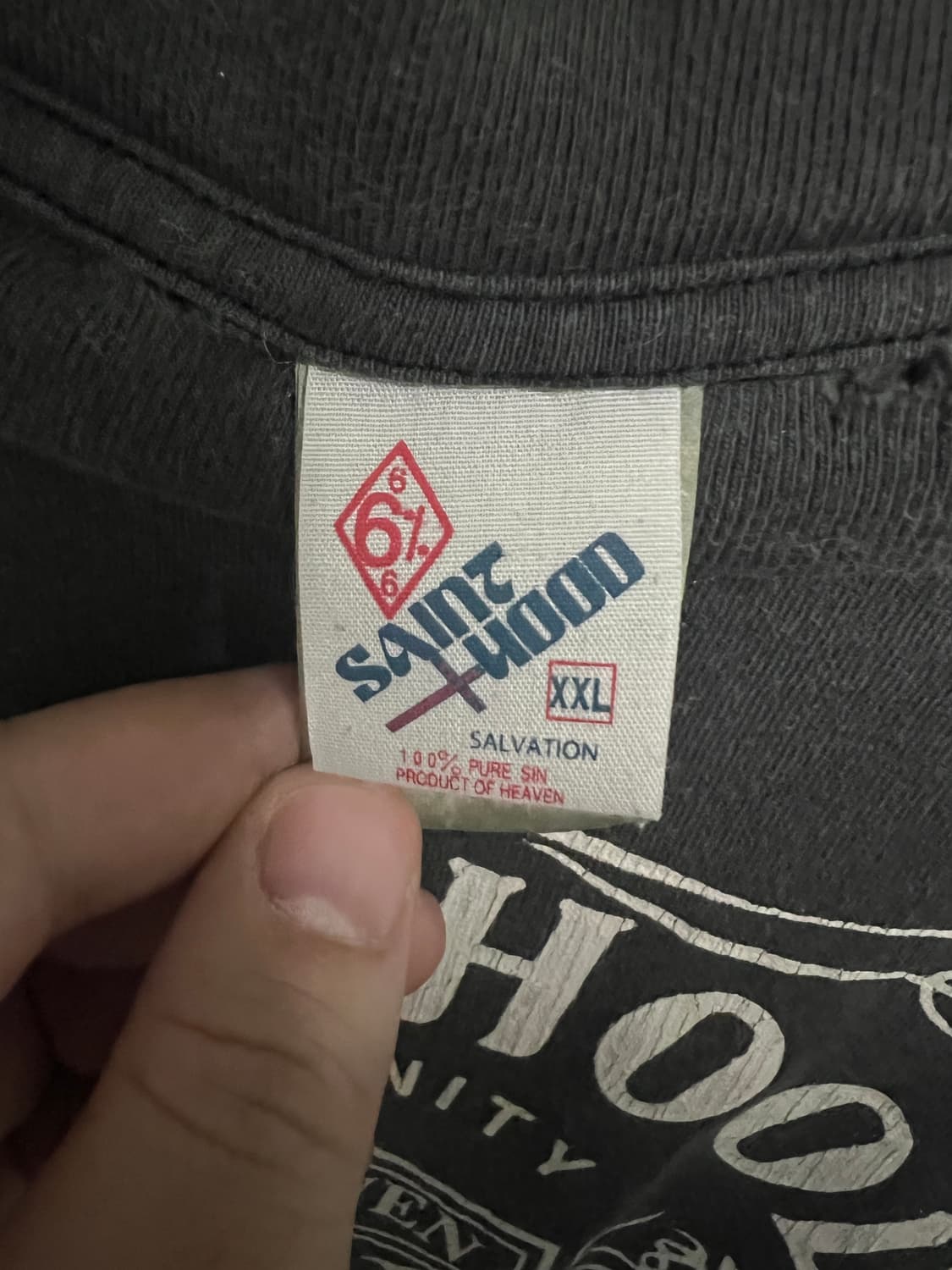 네이버후드x세인트 마이클 STHD 티셔츠 상품이미지3