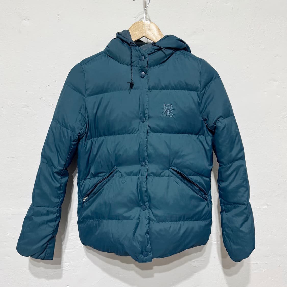 히스테릭글래머 퍽베어 리버시블 다운 자켓 블루 상품이미지3