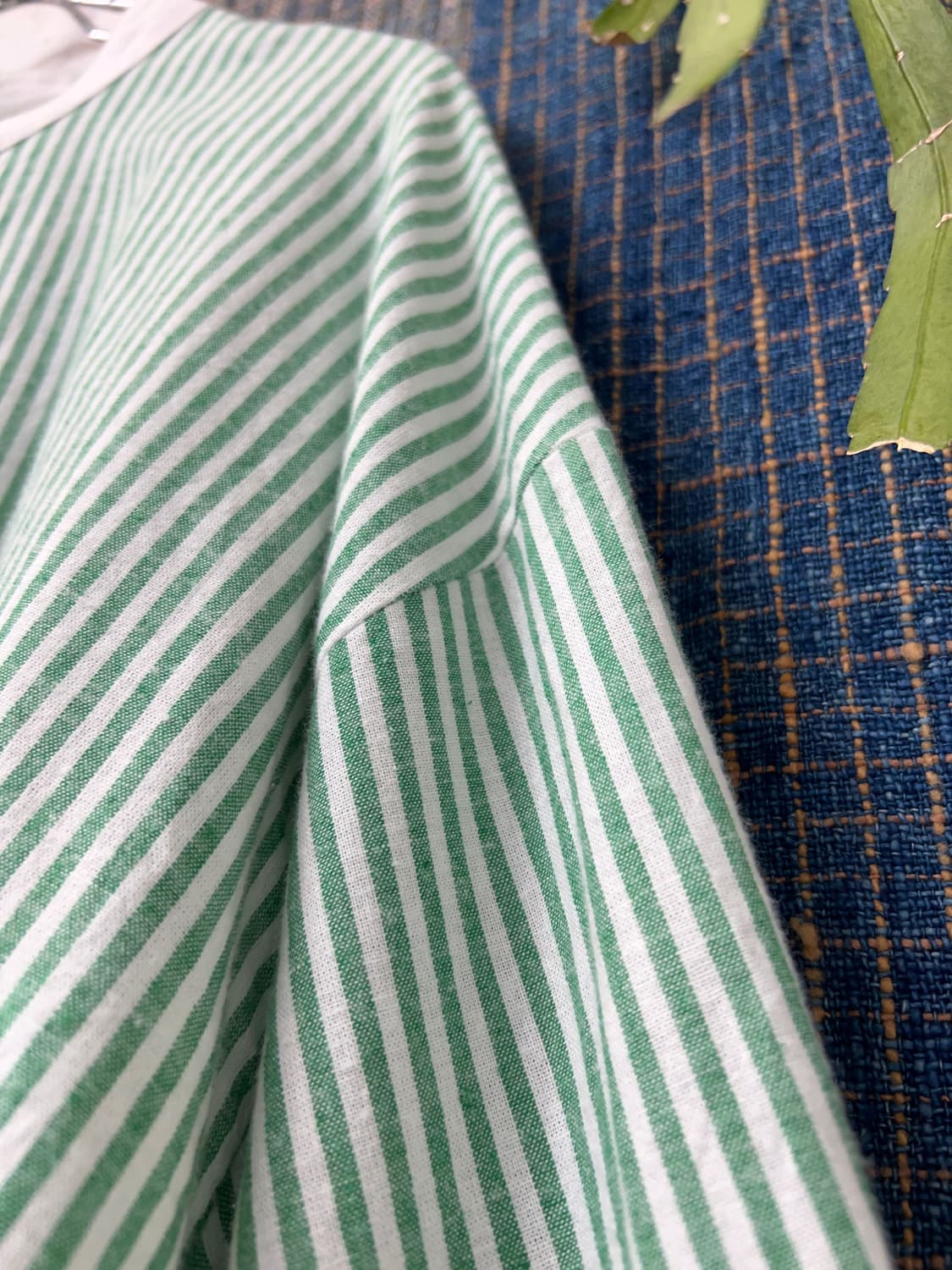 👧🏻SAMANSA MOS2  Loose Fit Stripe Band 상품이미지6