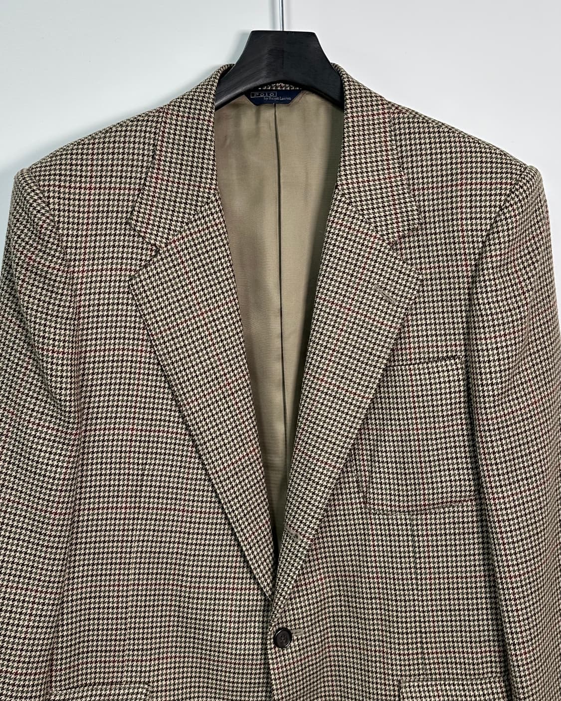 폴로 건클럽 체크 울 3b 블레이저 자켓  (va.57) 상품이미지2