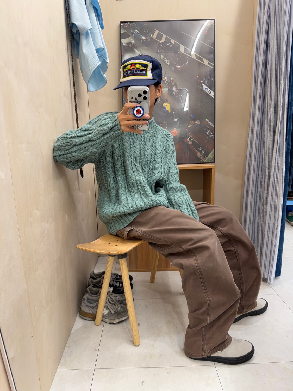 vtg sweater 상품이미지8