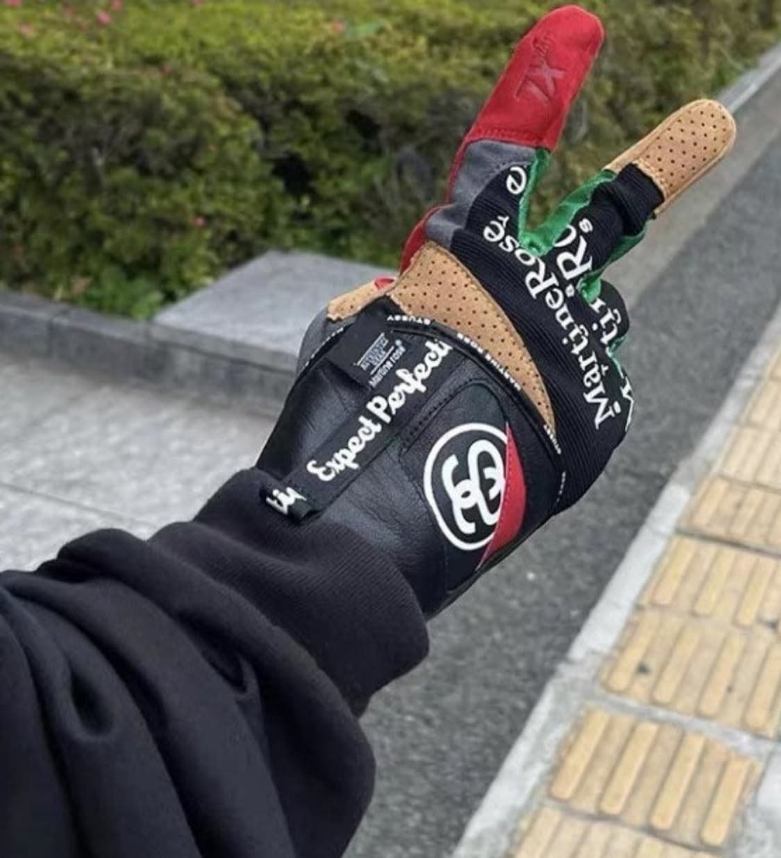 스투시 x 마틴 로즈 드라이빙 글러브 상품이미지3