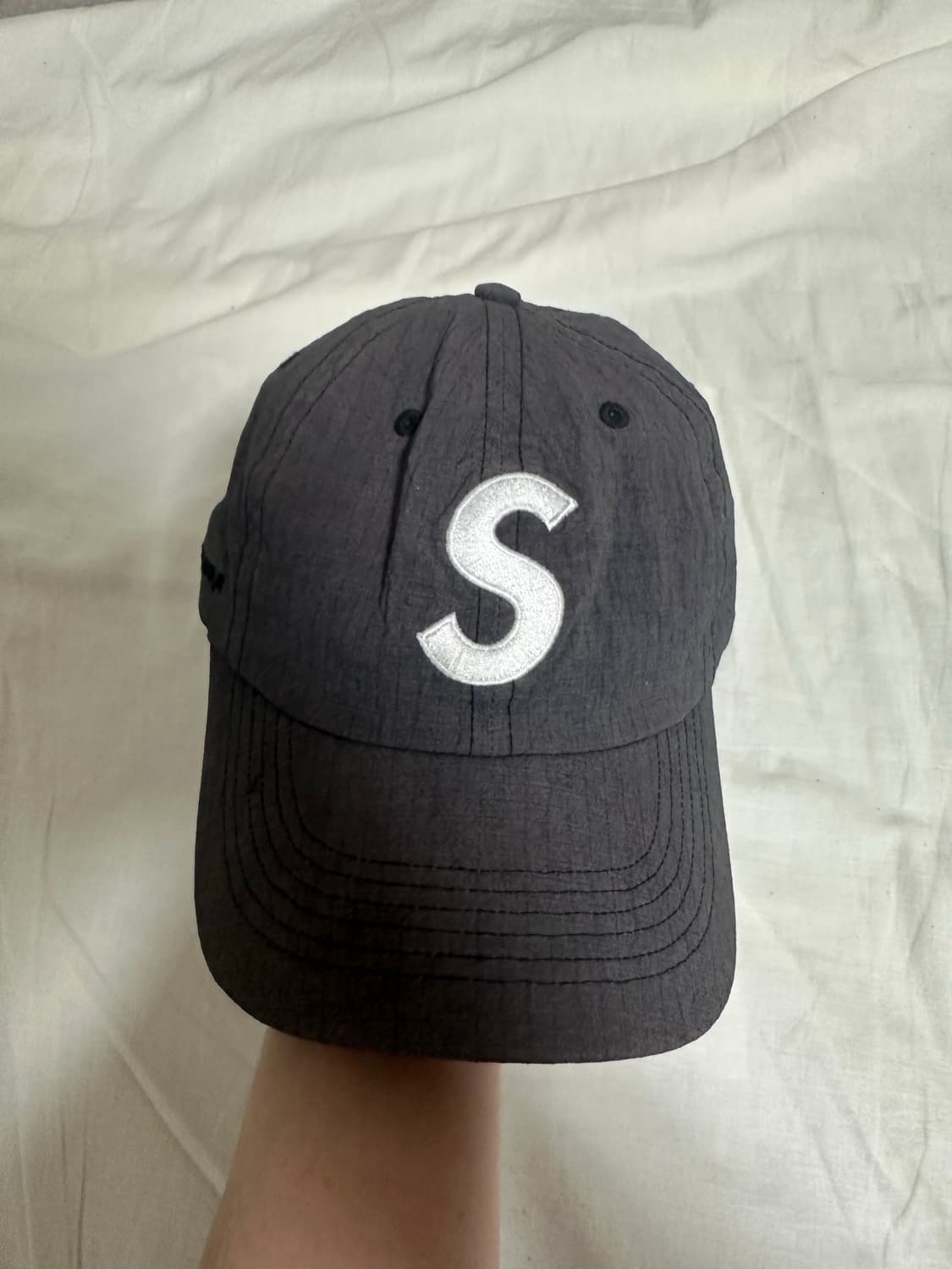 슈프림 코듀라 피그먼트 s로고 볼캡 상품이미지1