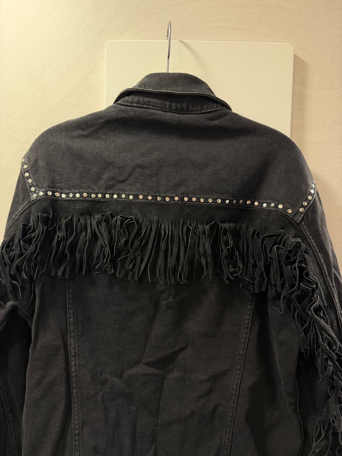 데님 프린지 자켓 m 사이즈 상품이미지8