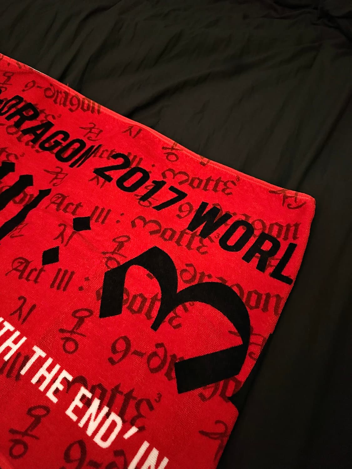 지드래곤 motte 3 월드투어 스카프 상품이미지3