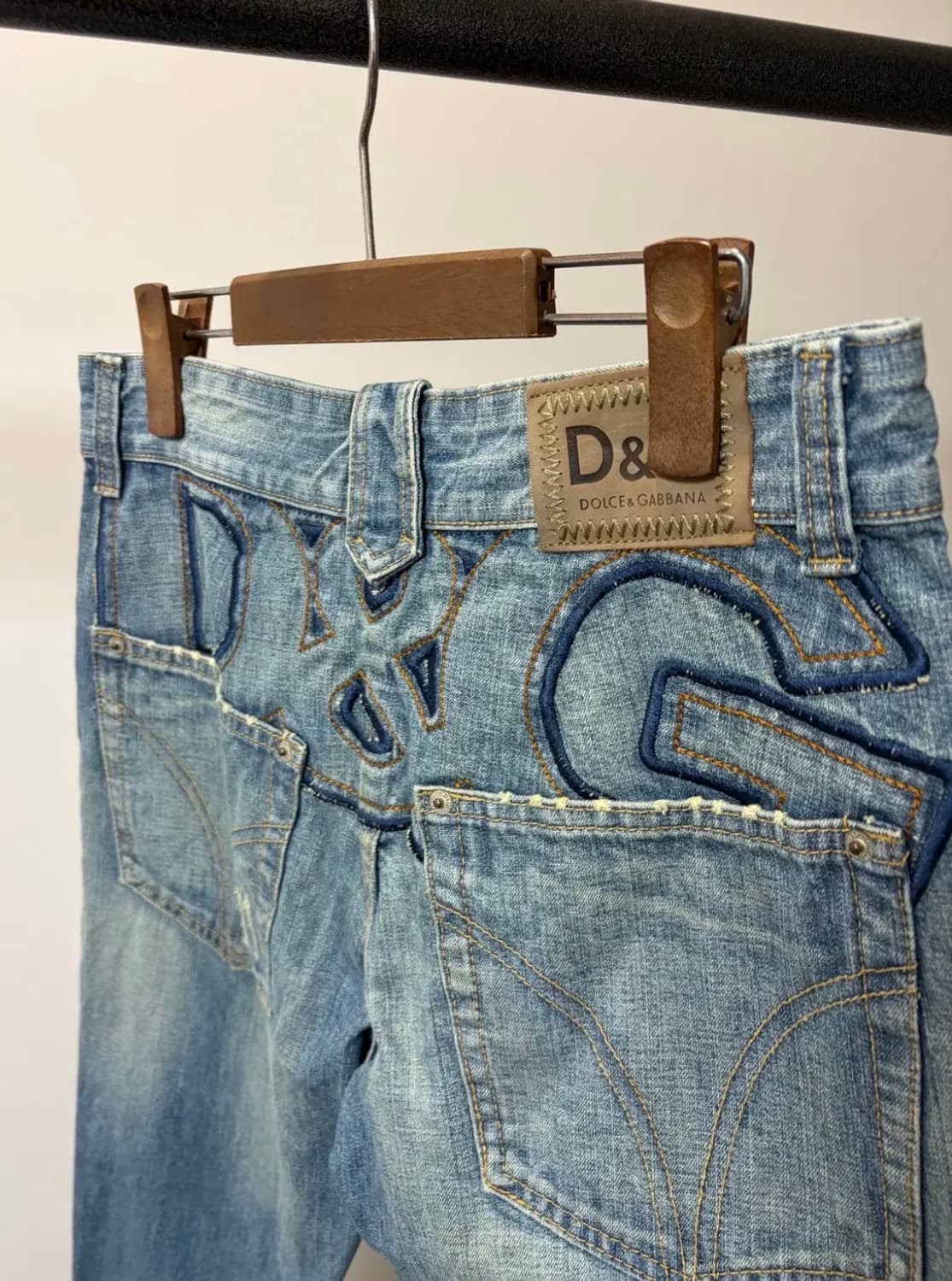 (32) 00s 돌체앤가바나 백포인트 워싱 데님팬츠 상품이미지6