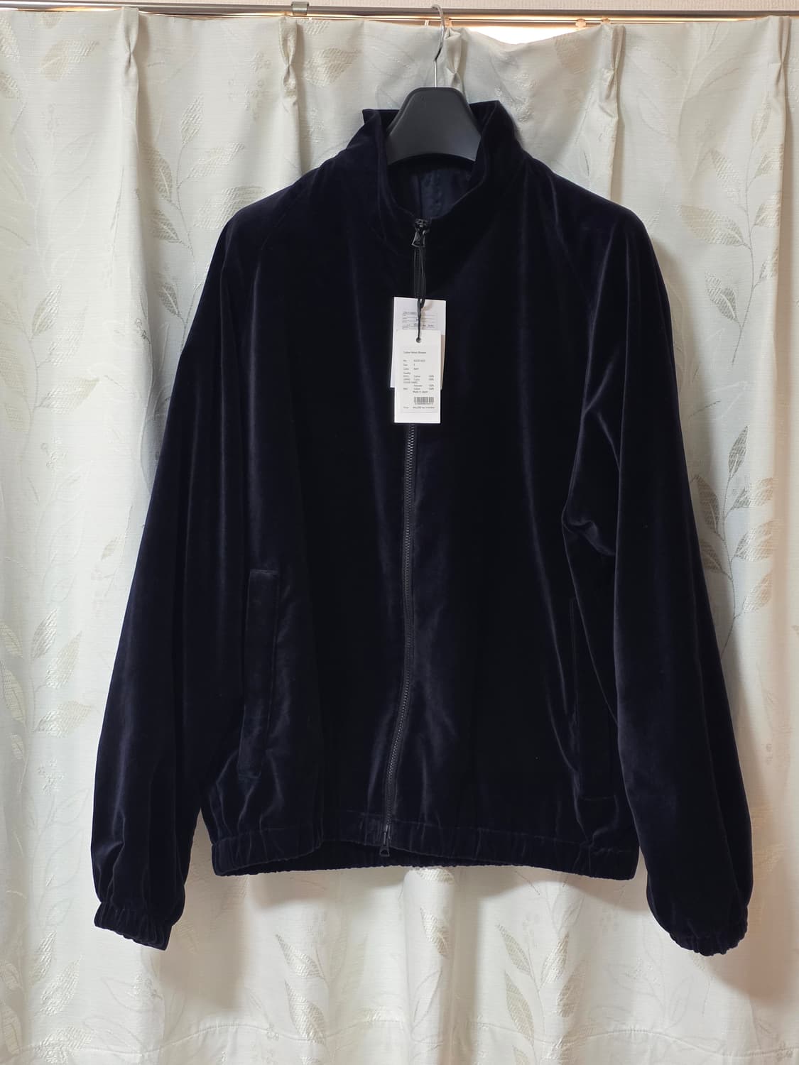 25FW 캡틴선샤인 코튼 벨벳 블루종 4사이즈 상품이미지2