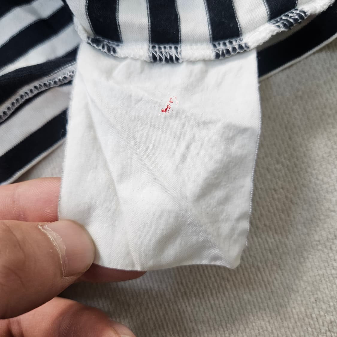 M 꼼데가르송 스트라이프 롱 슬리브 0401Y 상품이미지4