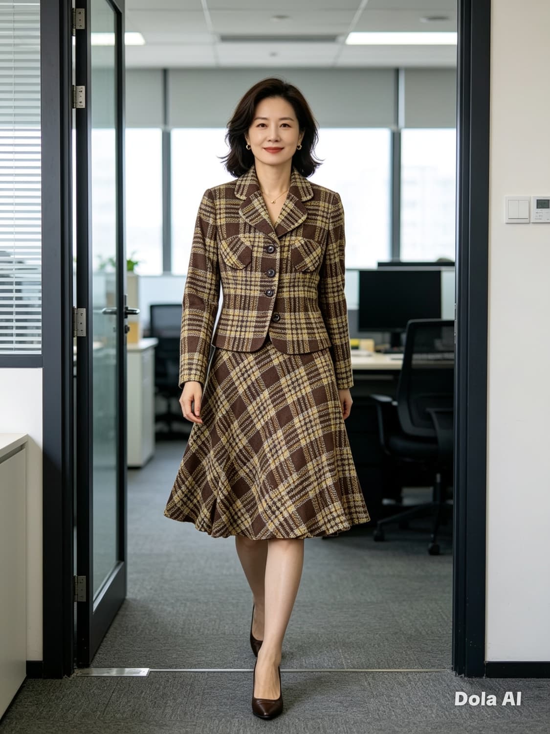 돌체앤가바나 트위드 자켓 ,클래식 체크 상품이미지3