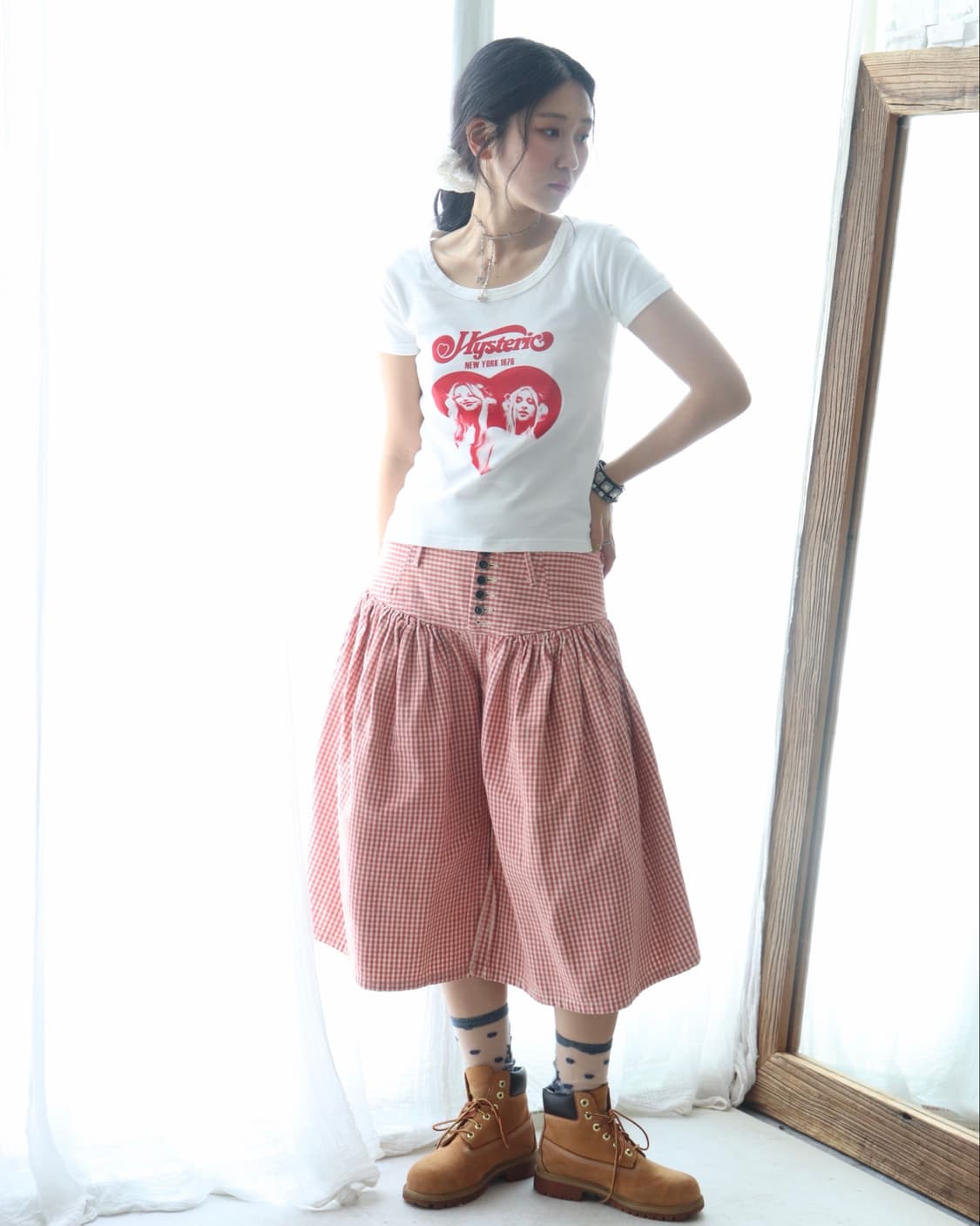 [Hysteric Glamour] Heart Chibi T-Shirt 상품이미지5
