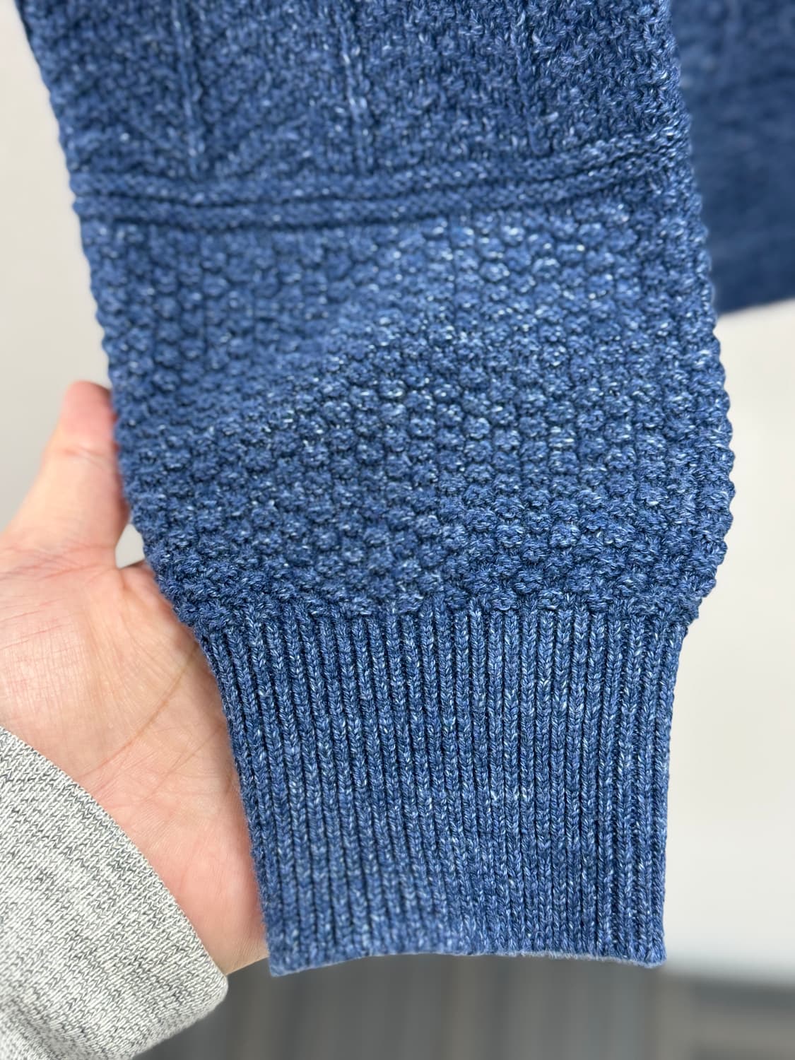 더블알엘 코튼 린넨 롤넥 스웨터 / L 상품이미지3