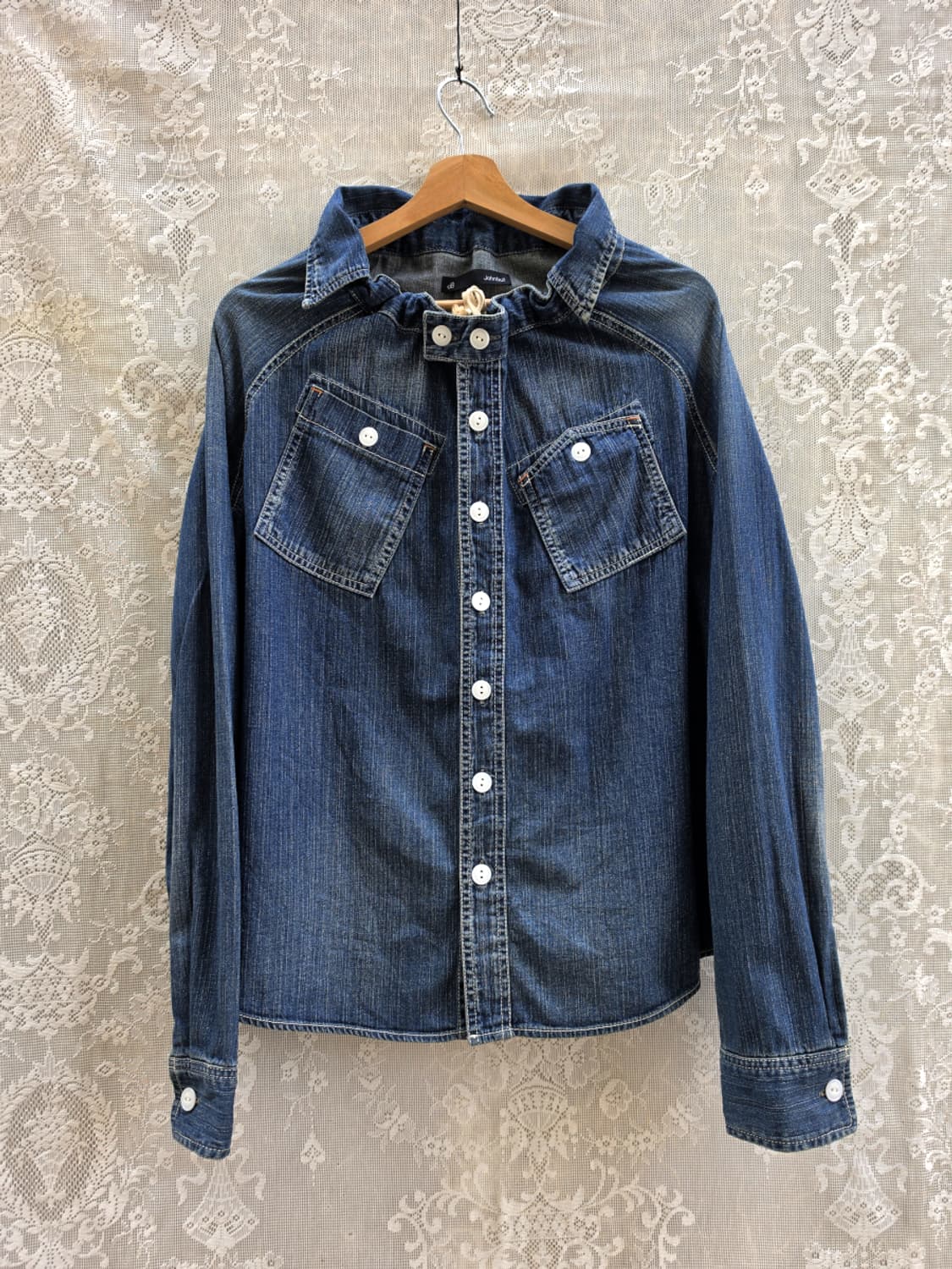 존불 데님 셔츠 상품이미지1