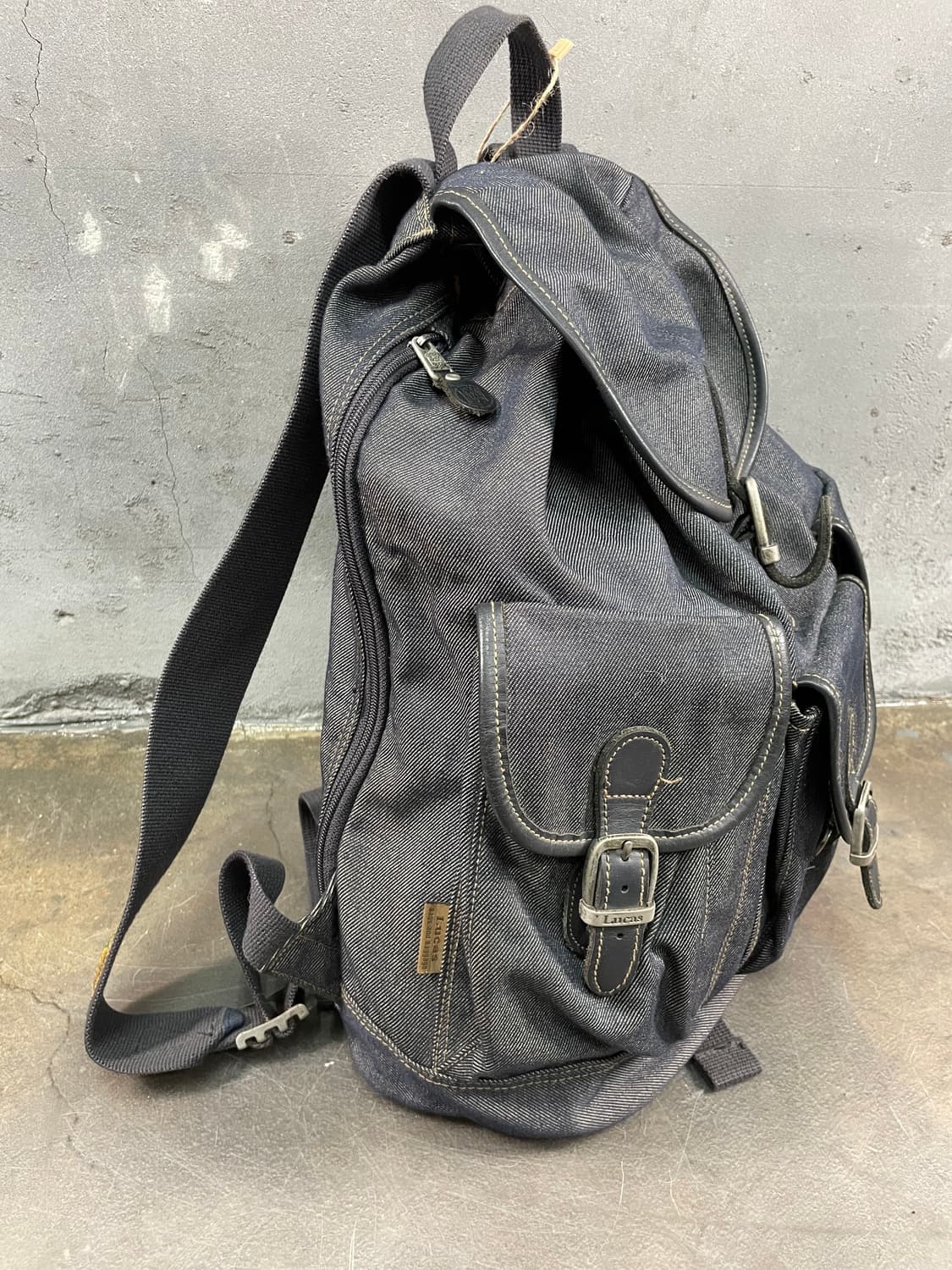 빈티지 루카스 멀티포켓 백팩 상품이미지7