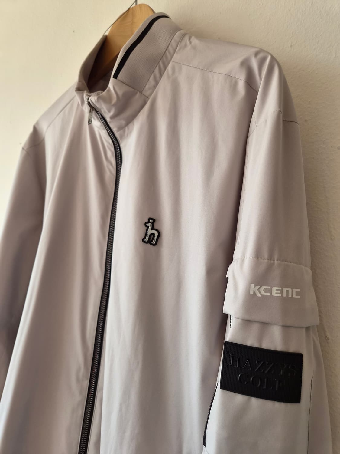 헤지스골프 남성 간절기바람막이점퍼 110사이즈 상품이미지4