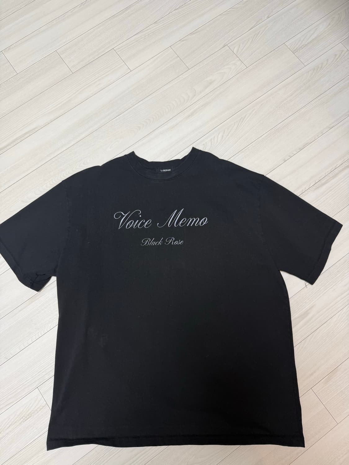 xordirany voice memo 반팔 상품이미지1