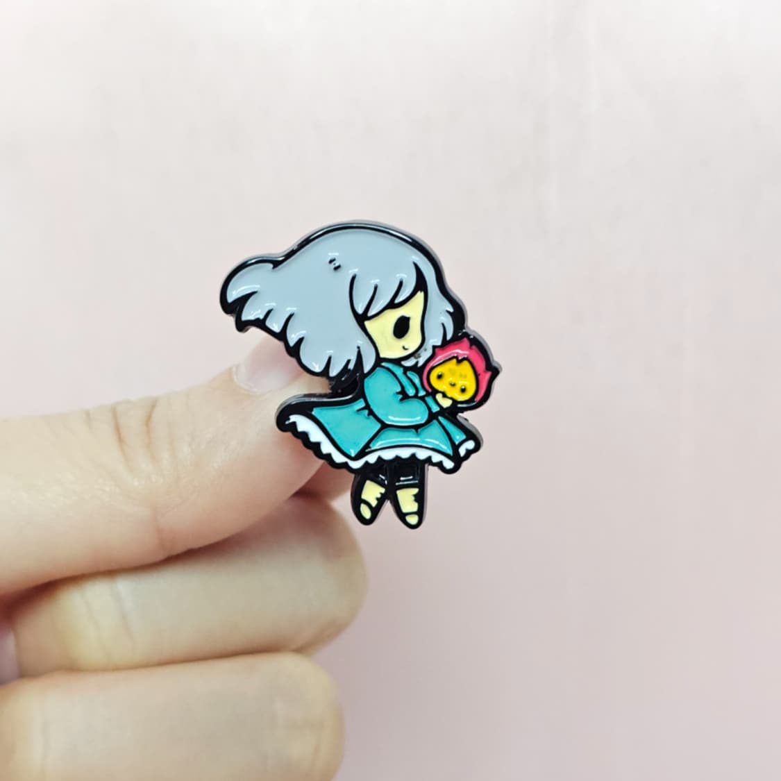 하울의 움직이는 성 소피 뱃지 상품이미지2