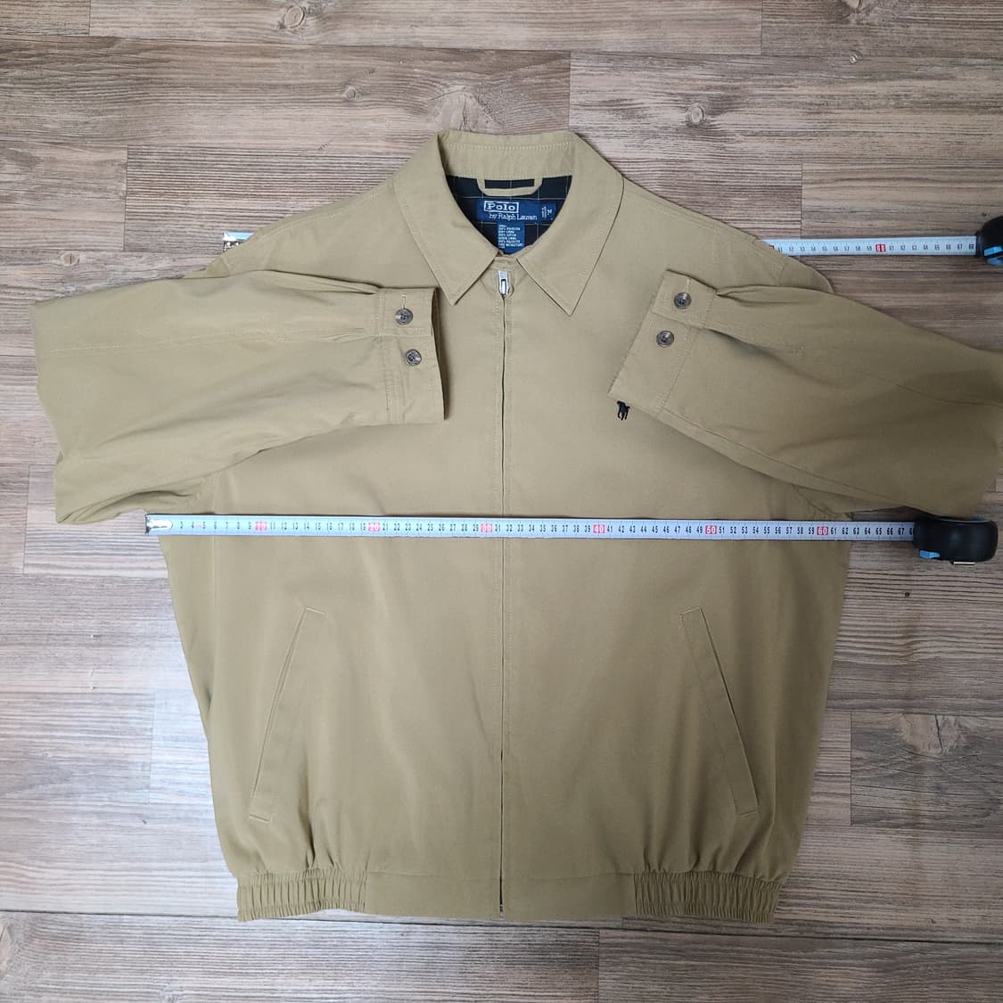 (105새상품급) 폴로 바이스윙 윈드브레이크 블루종 스윙탑 베이지 자켓 상품이미지7