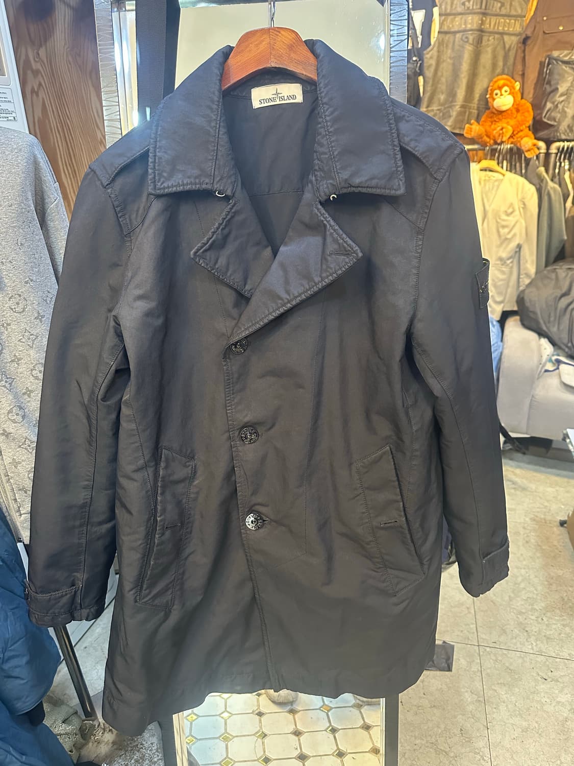 스톤 아일랜드 다비드-TC 프리마로프트 트렌치코트 상품이미지1