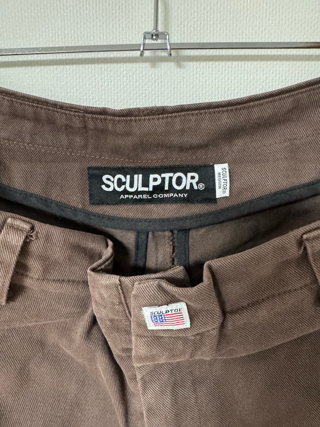 M) 스컬프터 브라운 카고팬츠 상품이미지3
