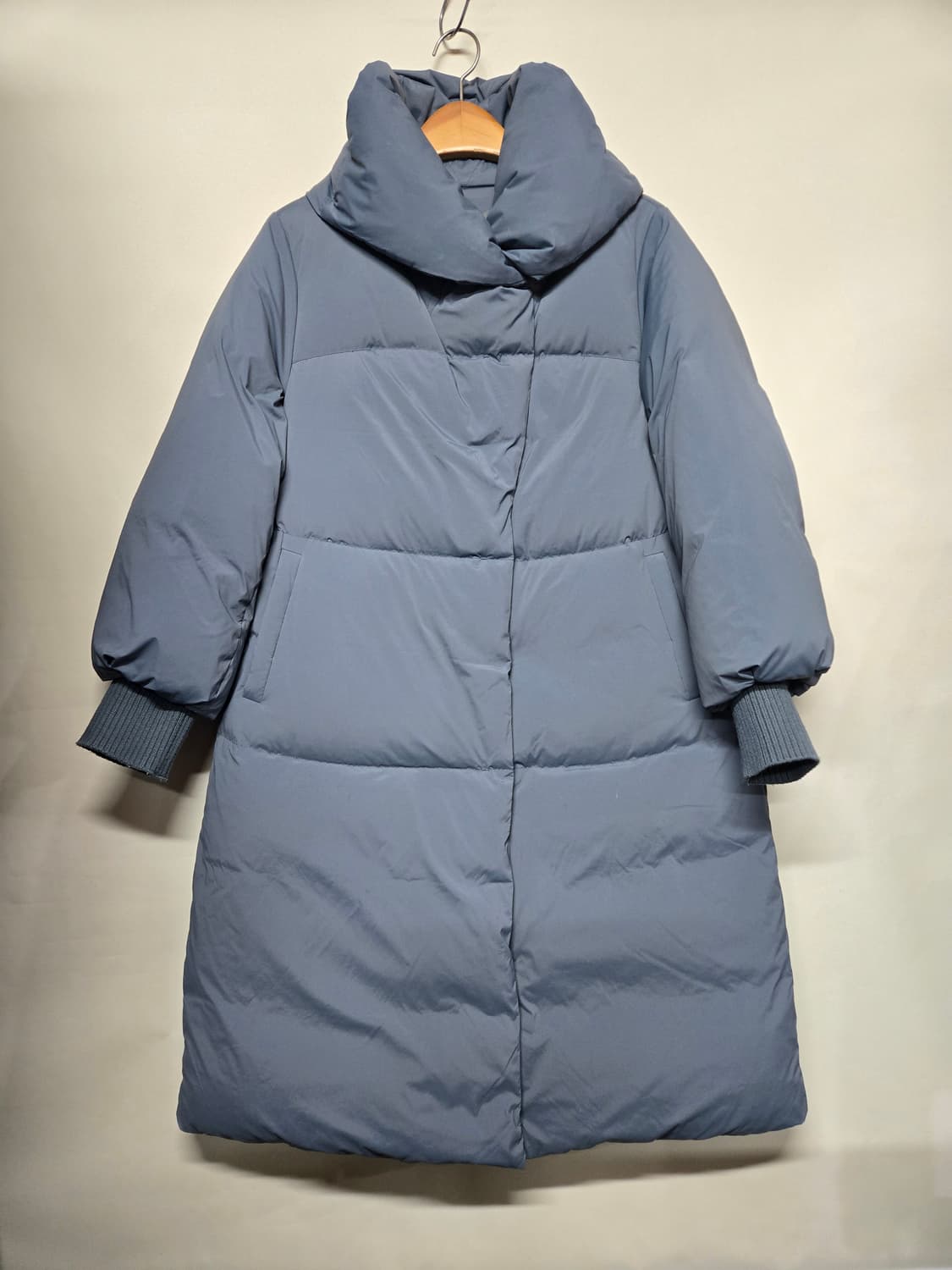 베라왕 숄카라 구스 롱다운 77사이즈 상품이미지1