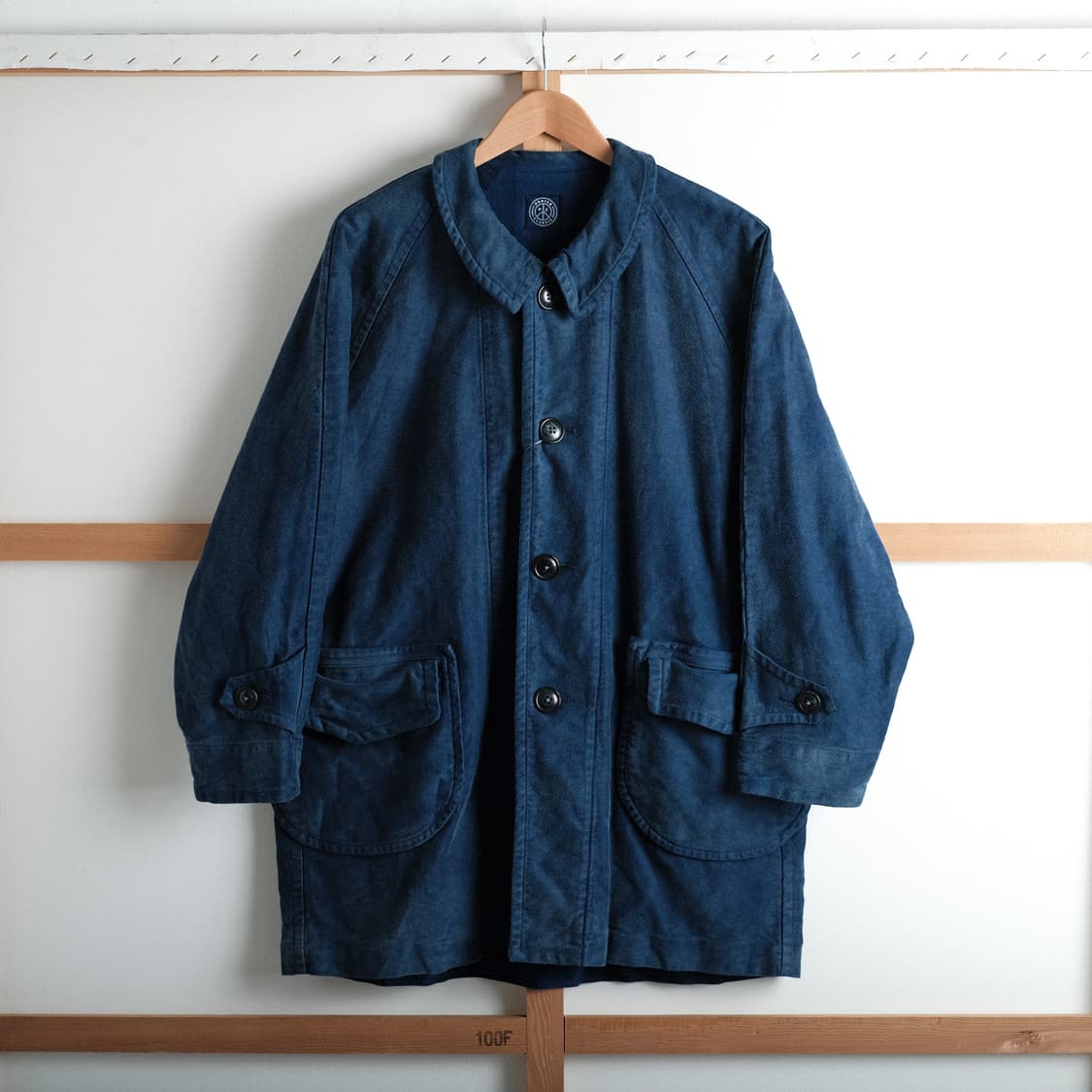 포터클래식 인디고 몰스킨 코트 M(100-103)사이즈 상품이미지4