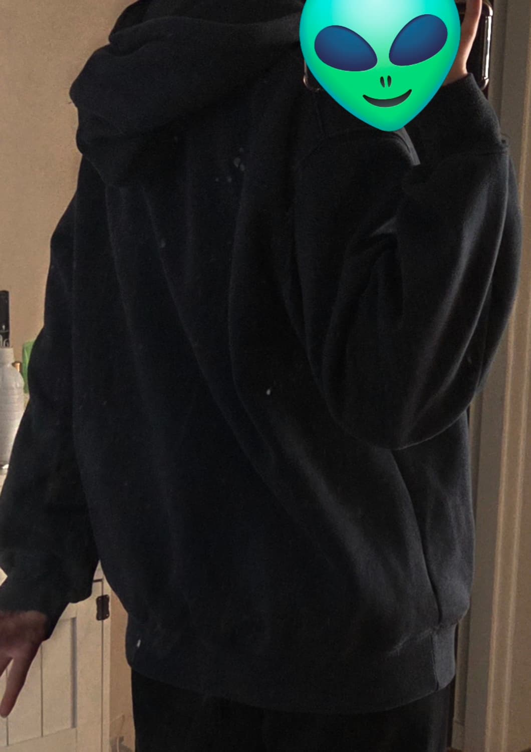 플리스 그래픽 스웨트후디 상품이미지4