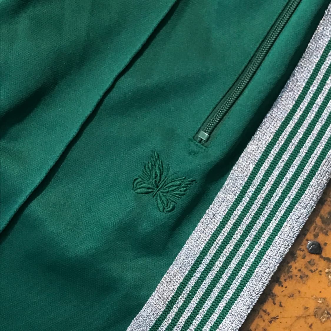 니들스 그린 트랙 팬츠 허리 28 31 상품이미지4