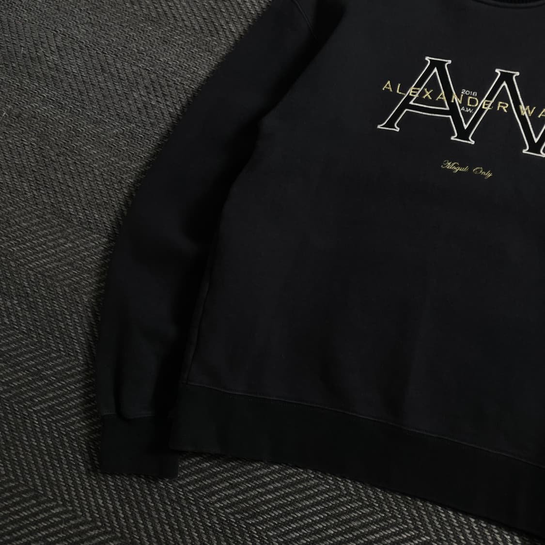 알렉산더 왕 빅로고 크루넥 스웻 셔츠y 4069 상품이미지2