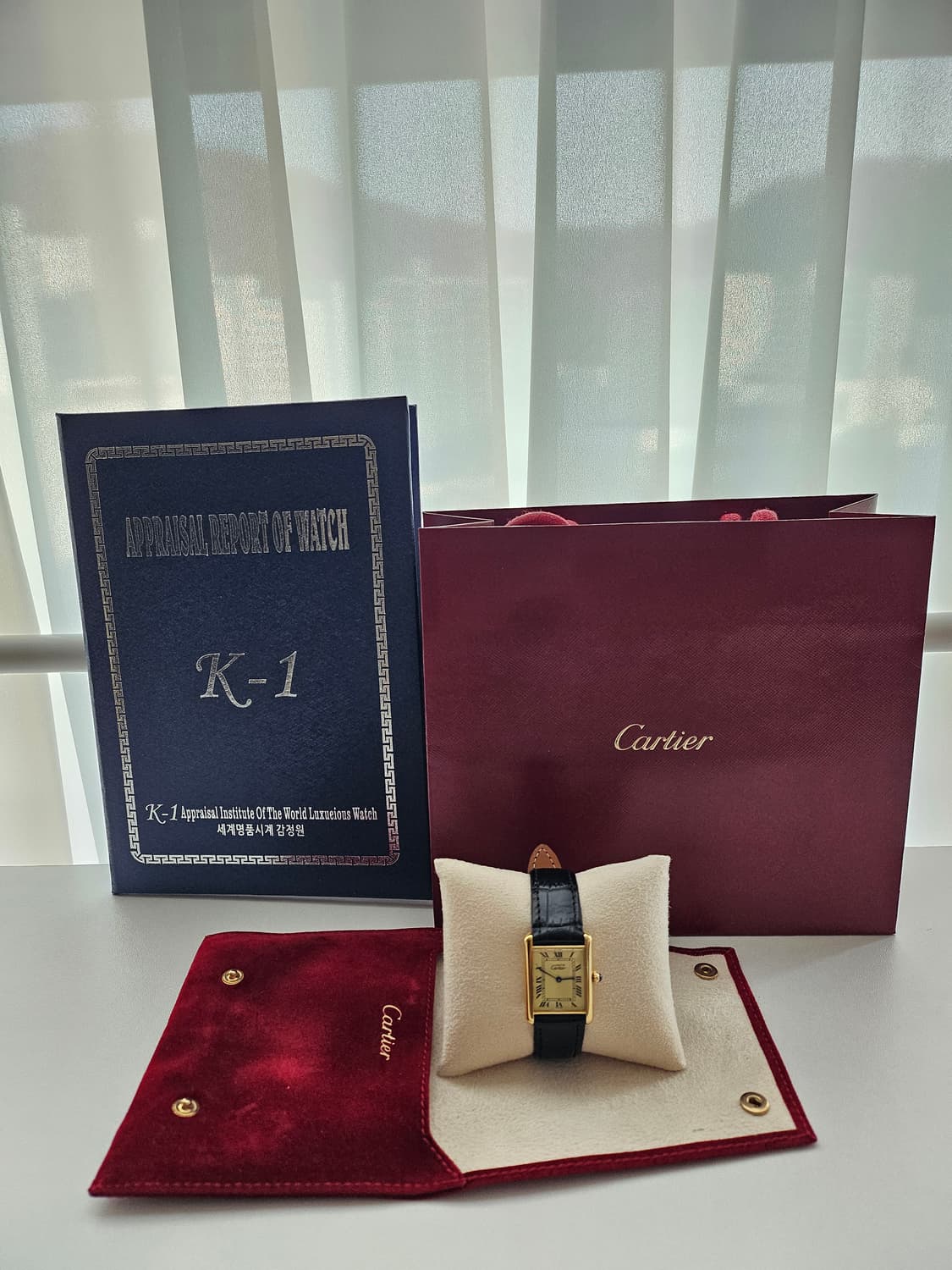 까르띠에 탱크머스트 라지 빈티지 쿼츠 상품이미지8