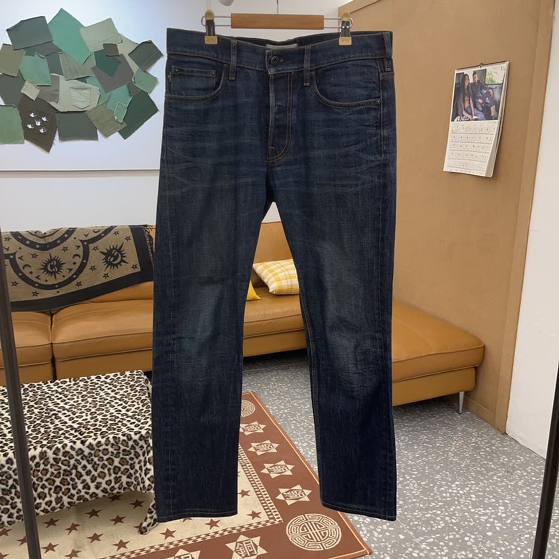 스톤 아일랜드 올드스쿨 빈티지 히든패치 데님팬츠 30인치 C09593 상품이미지3