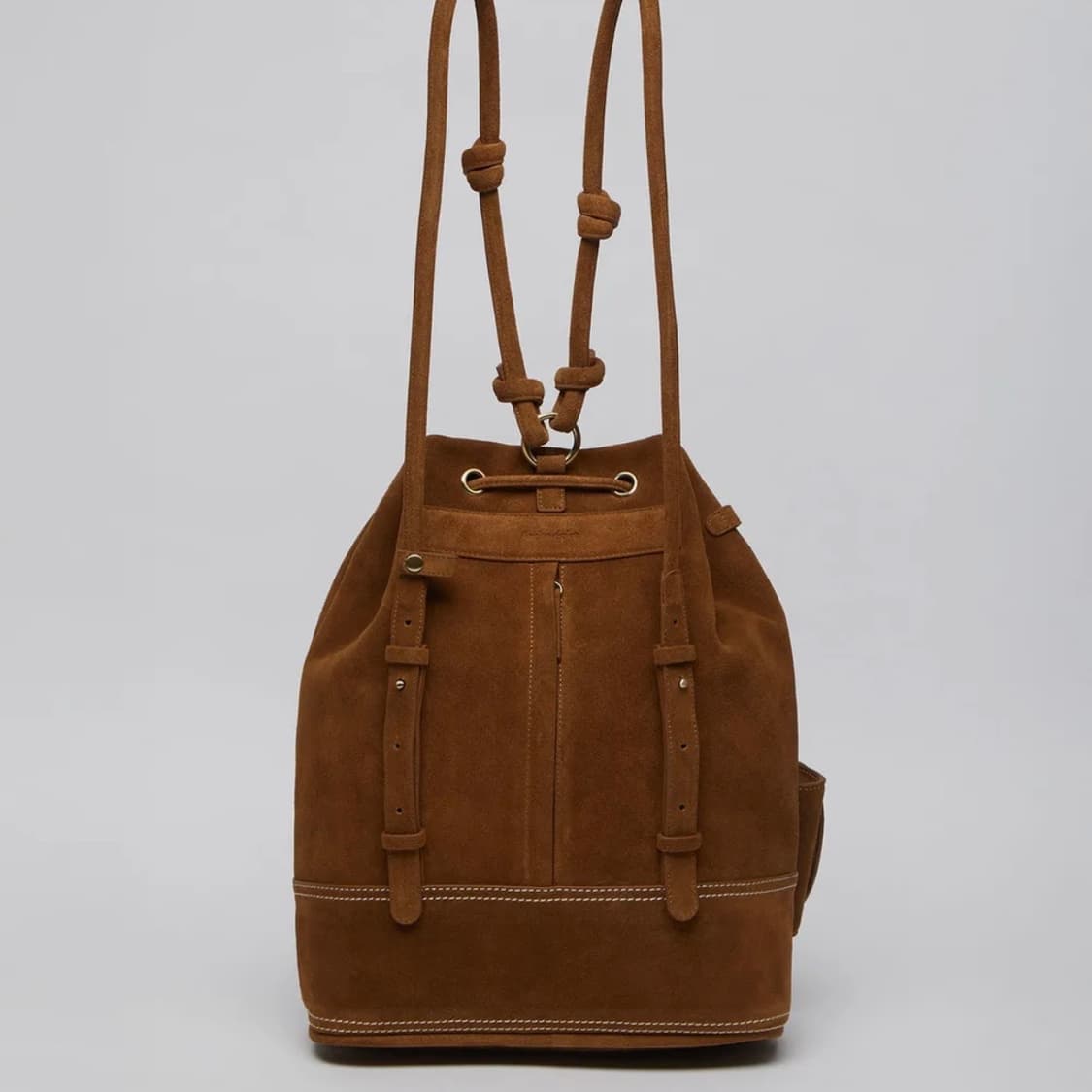아카이브앱크 Knotted backpack 스웨이드 백팩 상품이미지3