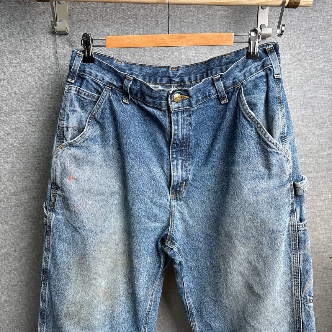 칼하트 OG 가죽탭 카펜터팬츠 상품이미지4