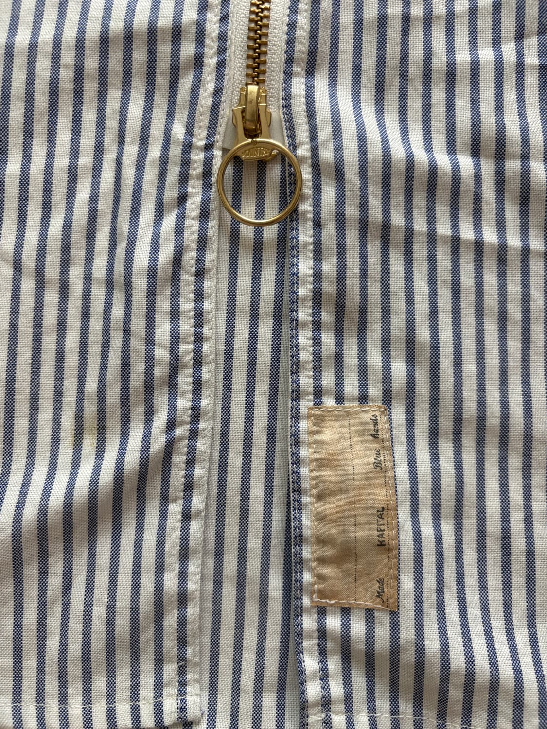 캐피탈 스트라이프 드리즐러 워크셔츠 상품이미지3