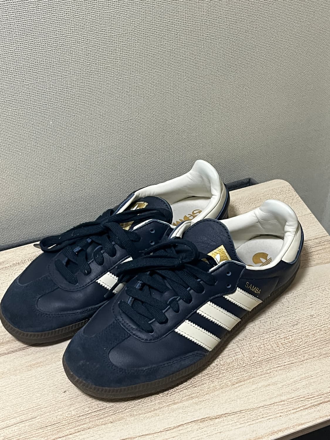 아디다스 삼바OG 네이비: 화이트 250mm 상품이미지1