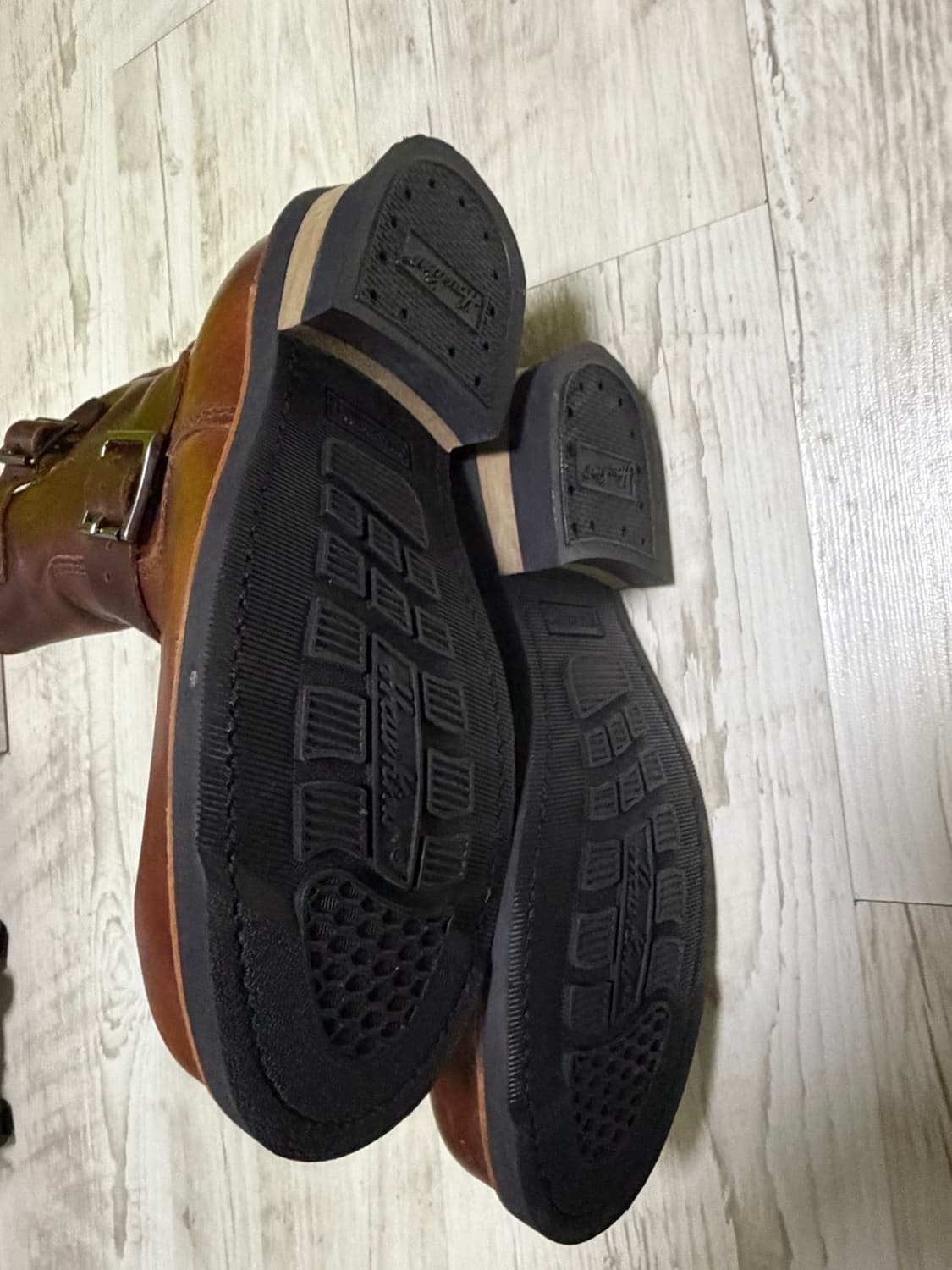 [255] 호킨스 엔지니어드 부츠 브라운 새상품 상품이미지3