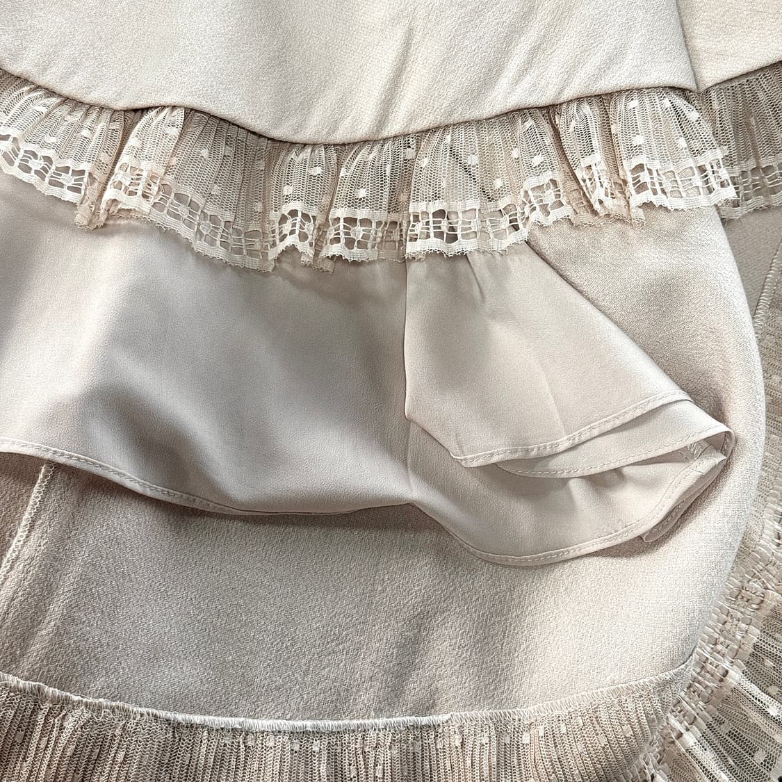 마인 MINE 레이스 플레어 원피스 상품이미지5