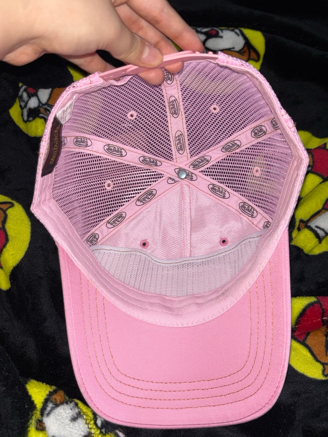 🚨연말세일🚨Von dutch pink mesh cap 상품이미지5