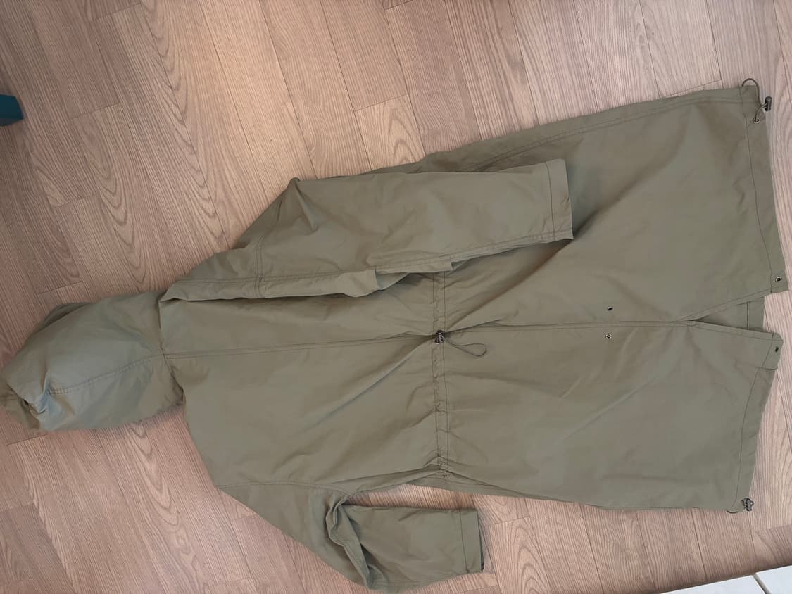 새상품급 고퀄 바스락 우븐  피쉬테일 야상 프리 남성은sm 여성은 프리 상품이미지6