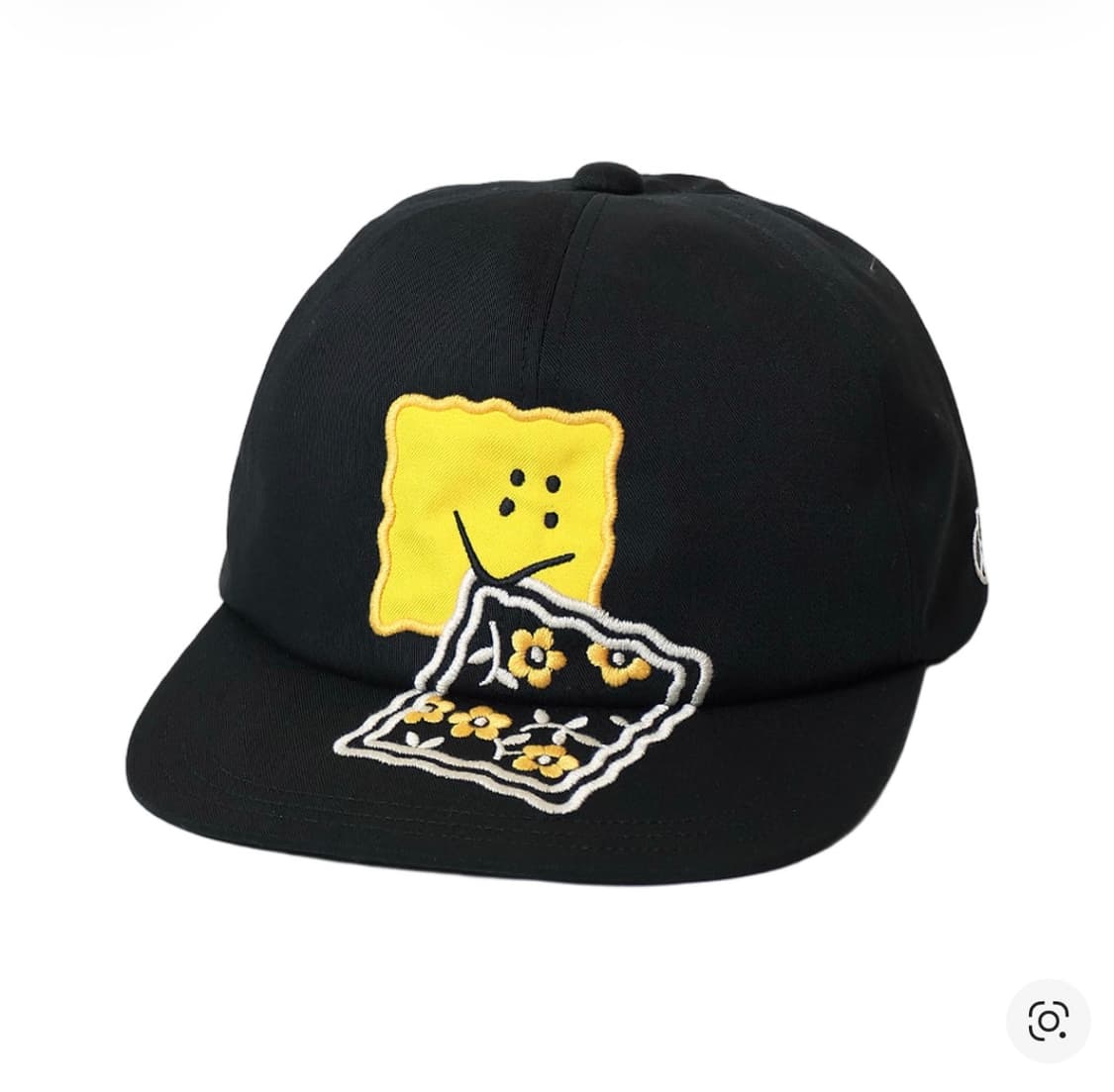 캐피탈 치노 베이스볼 캡 패키쉬 레인보우 자수 블랙 상품이미지1