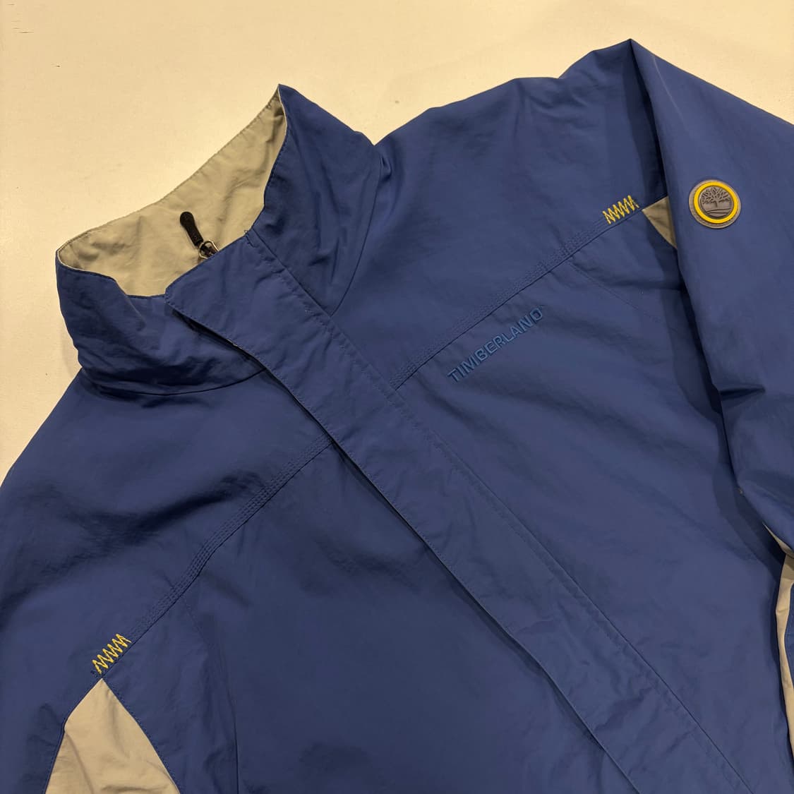 [M] 팀버랜드 아웃도어 블루 바람막이 자켓 B635 상품이미지3